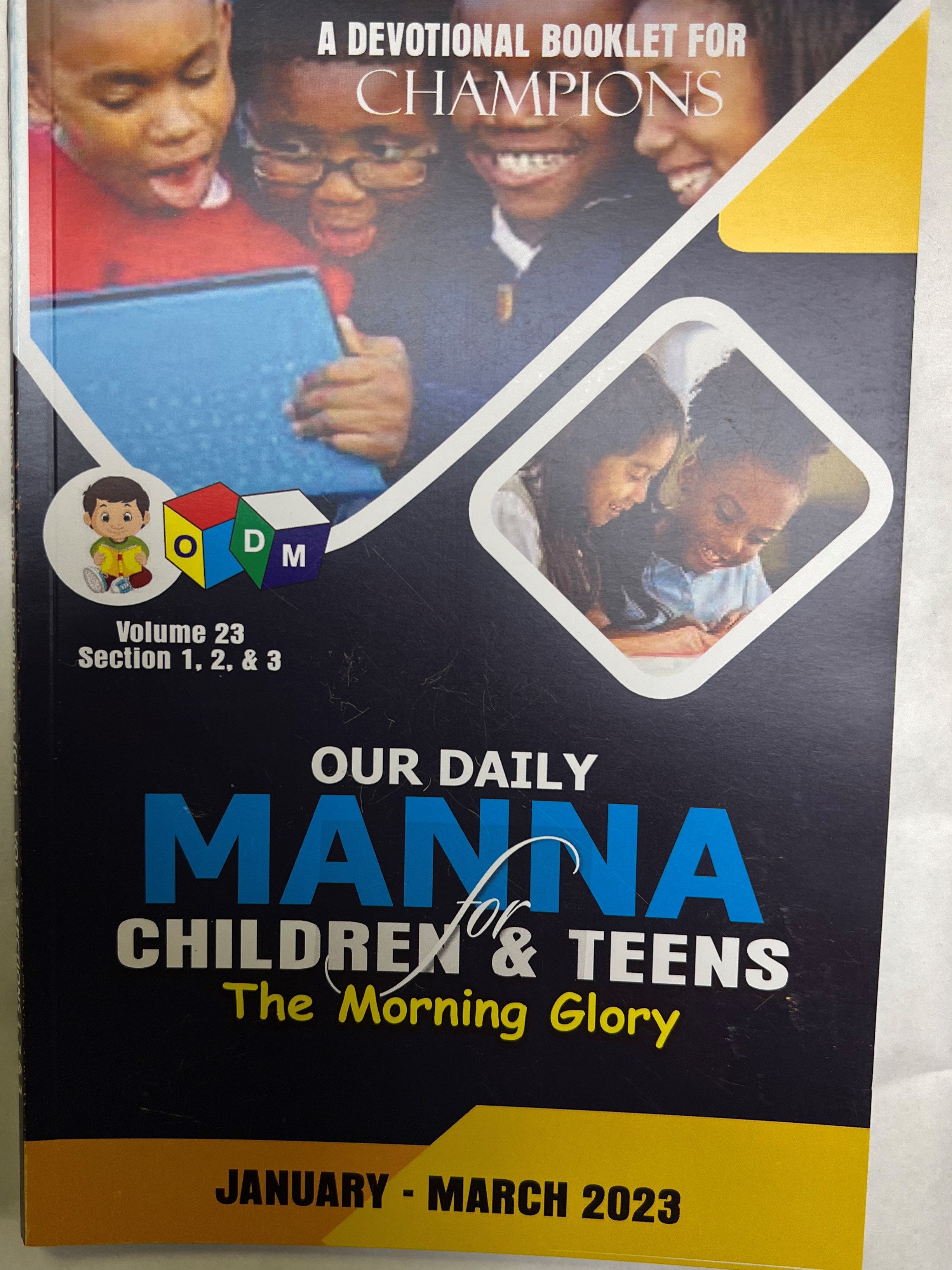 Our Daily Manna For Children & Teens Jan-Mar 2023 PB - Chris Kwakpovwe